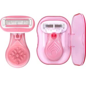 🪒Compact Portable Travel Mini Razor Case 5-Blades